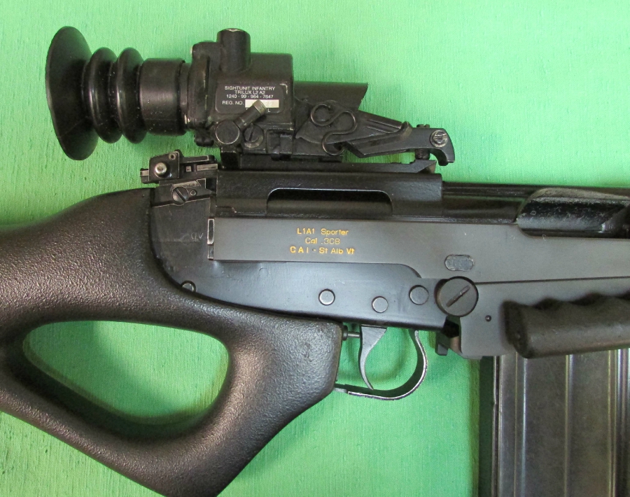 Century Arms L1a1 Sporter Fn/Fal W/Military Trilux Scope 7.62 Nato For ...