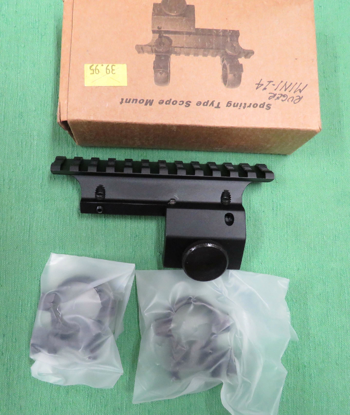 Ruger Mini14 Scope Mount & Rings, New In Box For Sale at GunAuction