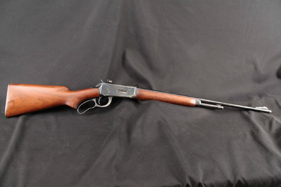 Winchester Pre-64 Model 64, Blue 24 - Lever Action Rifle & Receiver Peep Sight, 1953 C&R - Picture 8