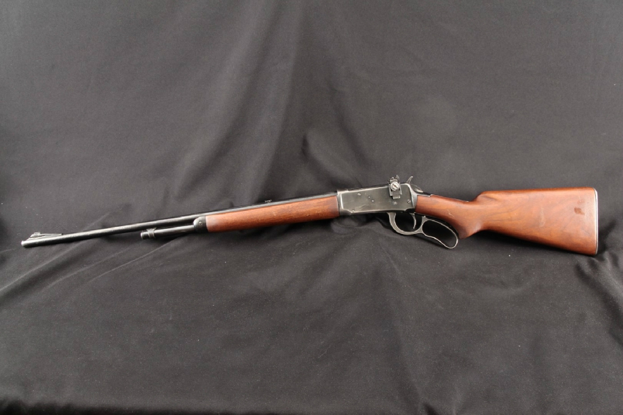Winchester Pre-64 Model 64, Blue 24 - Lever Action Rifle & Receiver Peep Sight, 1953 C&R - Picture 9