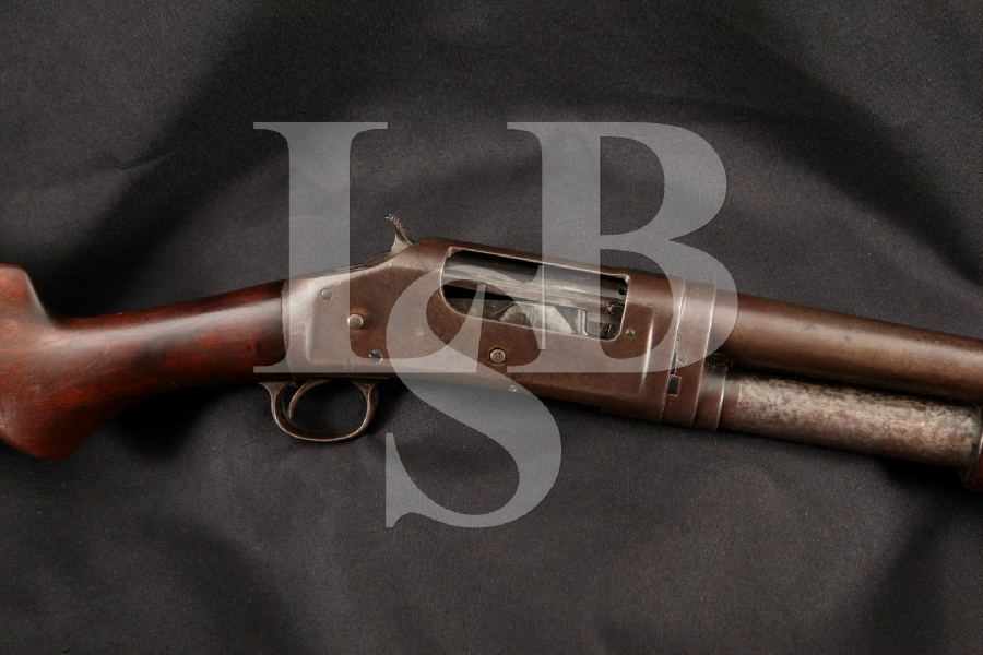 Winchester Model 1897 M97, Cowboy Ready, Shortened Barrel, Blue 20 ...