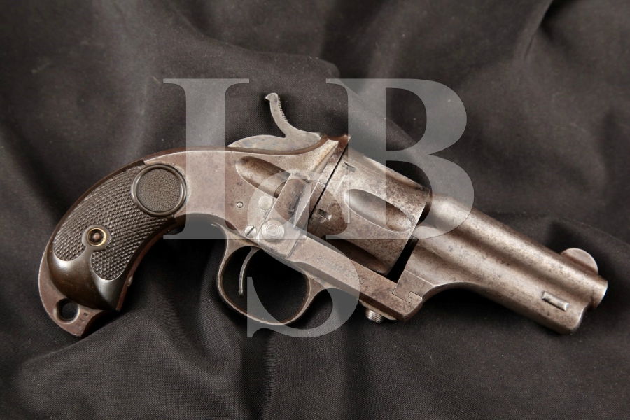 Hopkins & Allen Merwin & Hulbert Early Large Frame Pocket Army Revolver ...