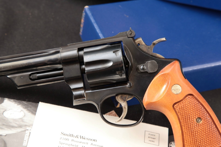 Smith & Wesson S&W Model 24-3 .44 Target Reintroduction, Blue 6.5” - Target Revolver, Box & Cleaning Kit MFD 1983-84 - Picture 7