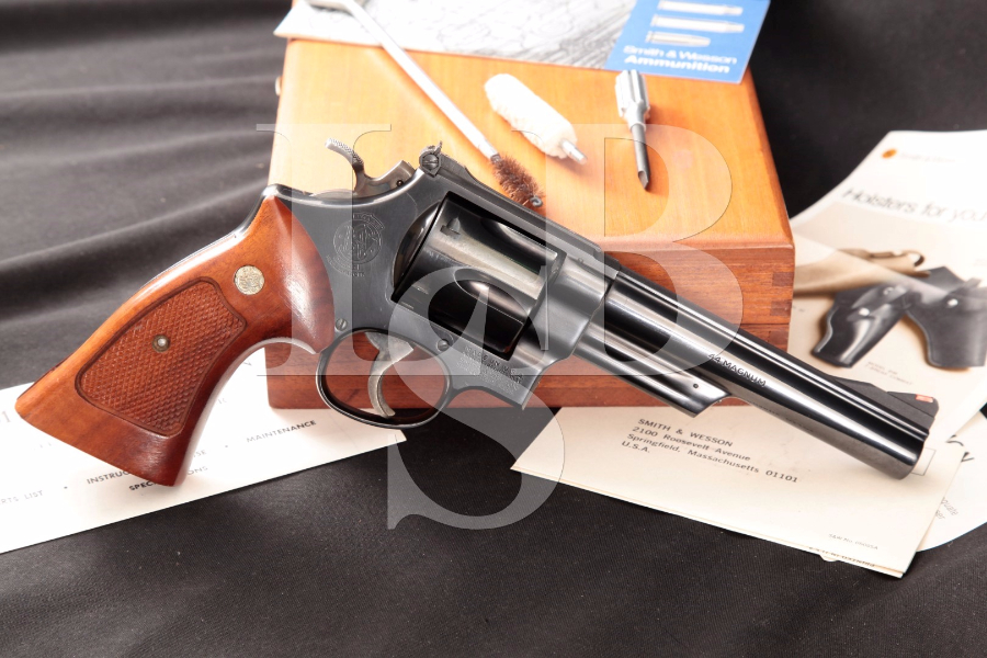 Smith & Wesson S&W Model 29-2, The .44 Magnum, Blue 6” 6-Shot Double ...