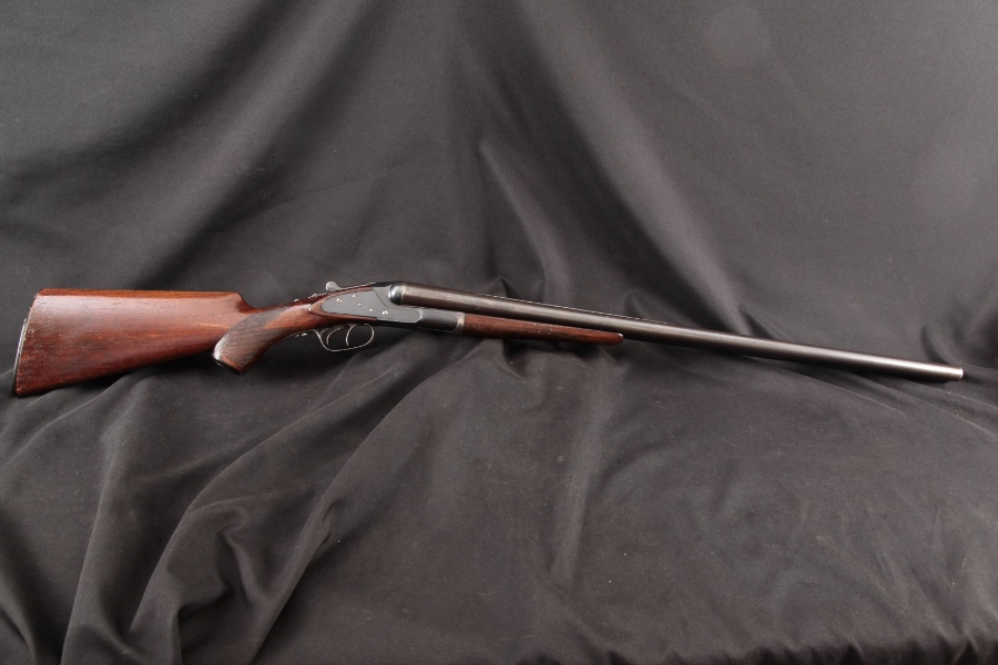 Baker Gun Co. Black Beauty Model 28" Side By Side Dual Trigger Shotgun, 19141919 C&R 12 Ga For