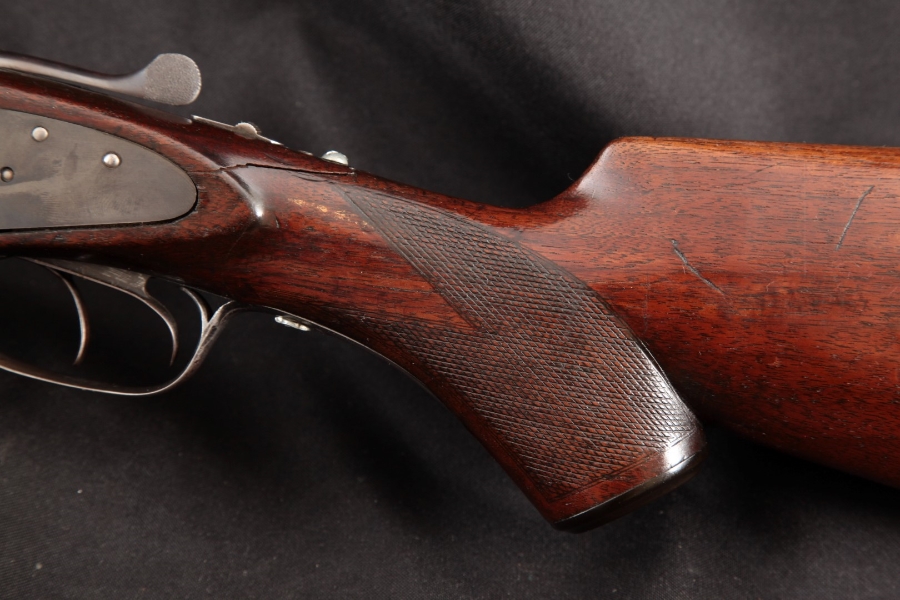 Baker Gun Co. Black Beauty Model 28" Side By Side Dual Trigger Shotgun, 19141919 C&R 12 Ga For