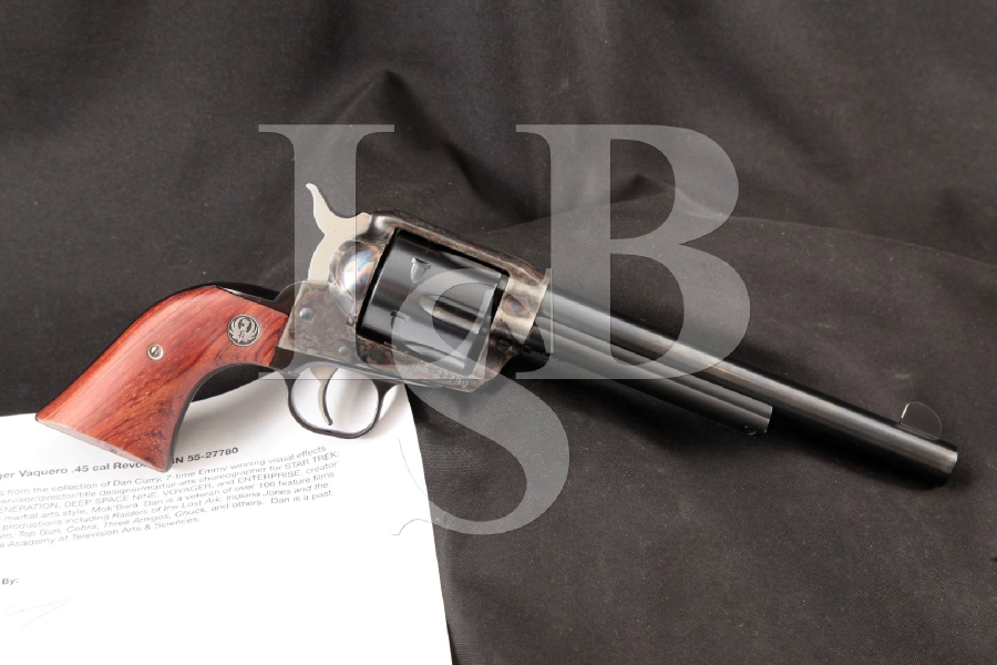 Ruger Old Model Vaquero, Blue & Case Colored 7 1/2” 6-Shot .45 Lc Sa ...