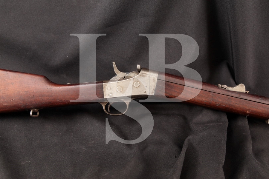 Remington Model Of 1902 Military Rolling Block Rifle, Blue/Case 30 ...