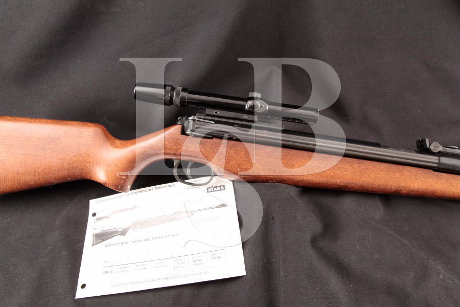 RWS Diana .177 Model 48/52 Side Lever Air Rifle