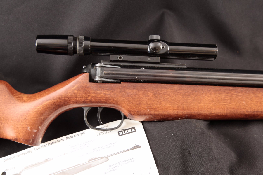 Rws Diana .177 Model 48/52 Side Lever Air Rifle For Sale at GunAuction