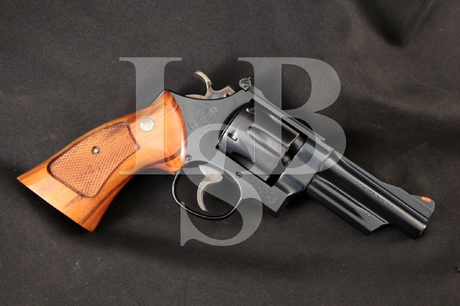 Smith & Wesson S&W Model 27-2 'The .357 Magnum', Blue 4” SA/ DA Double ...