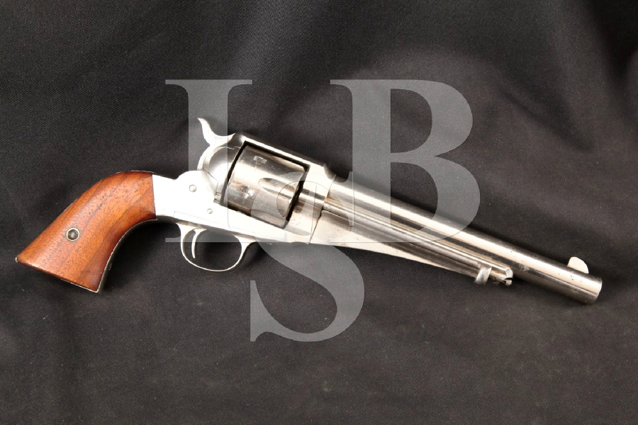 Remington Model 1875 SAA Frontier Army, Nickel 7 ½” Single Action ...