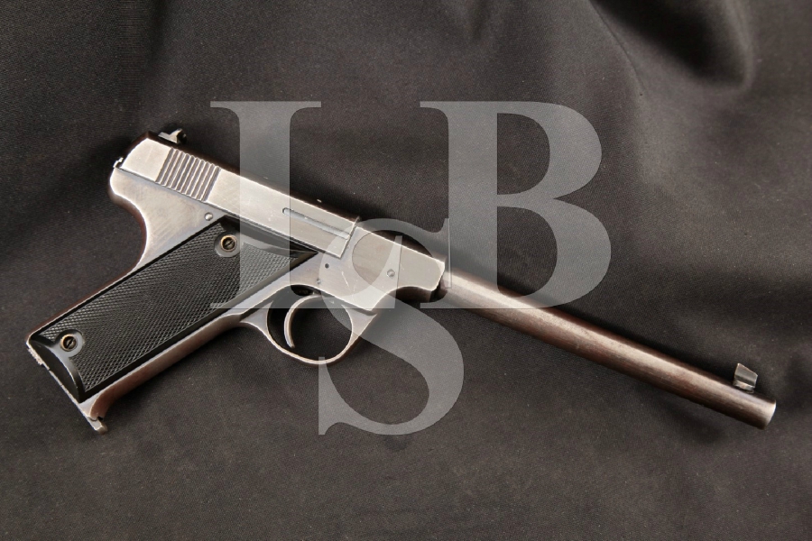 Hartford Arms Rare Automatic Target Model Of 1925, Blue 6 7/8” Sa Semi ...