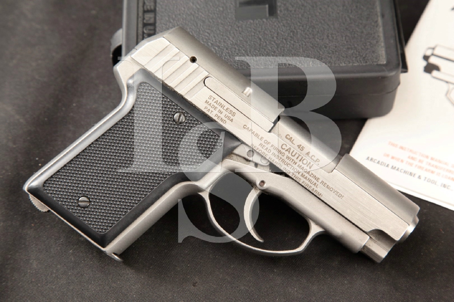 Amt Arcadia Machine And Tool Model Back Up, Stainless 3" Dao Double