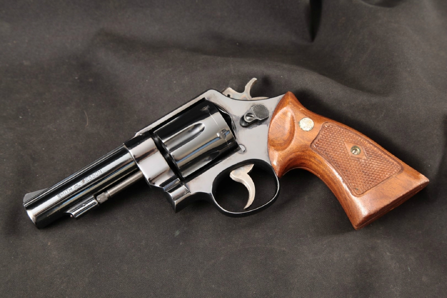 Smith & Wesson S&W Model 58, Blue 4 Sa/Da Double Action Revolver, Mfd ...