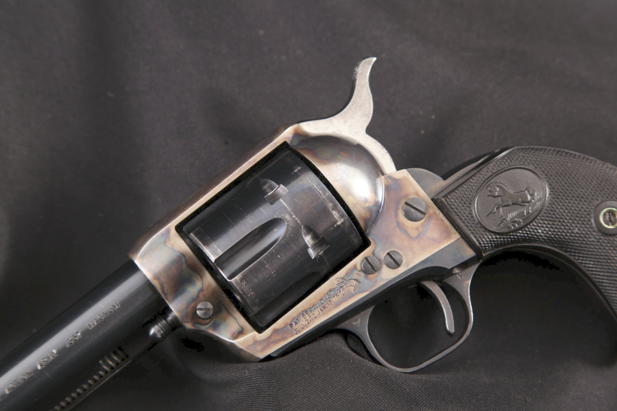 Colt Model 1873 SAA Single Action Army Early 2nd Generation, Blue & Case Color 5 ½” - Single Action Revolver, MFD 1960 C&R - Picture 7