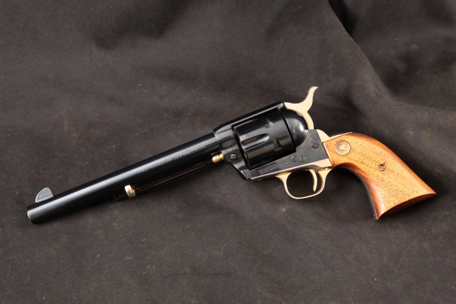 Colt 2nd Generation SAA Model, 125th Anniversary, Blue & Gold 7 1/2