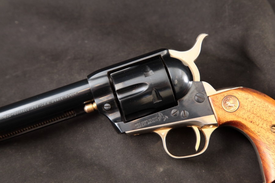 Colt 2nd Generation SAA Model, 125th Anniversary, Blue & Gold 7 1/2