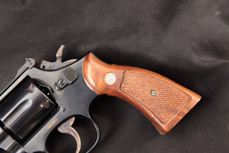 Smith & Wesson S&W Model 15-4, The K-38 Combat Masterpiece, Blue 4” - 6-Shot DA/SA Double Action Revolver, MFD 1981 - Picture 6