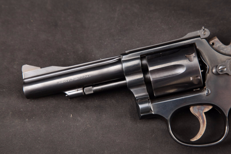 Smith & Wesson S&W Model 15-4, The K-38 Combat Masterpiece, Blue 4” - 6-Shot DA/SA Double Action Revolver, MFD 1981 - Picture 8
