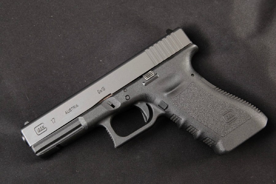 Glock Model 17 M17 Generation 3 G3, Matte Black Tennifer & Polymer ...