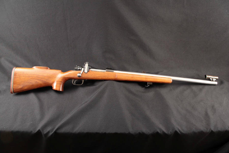 Mauser K98, Czech Nazi, Bench Rest, Polished Bull Barrel 23 ¾” - Custom Bolt Action Target Rifle MFD 1944 - Picture 7