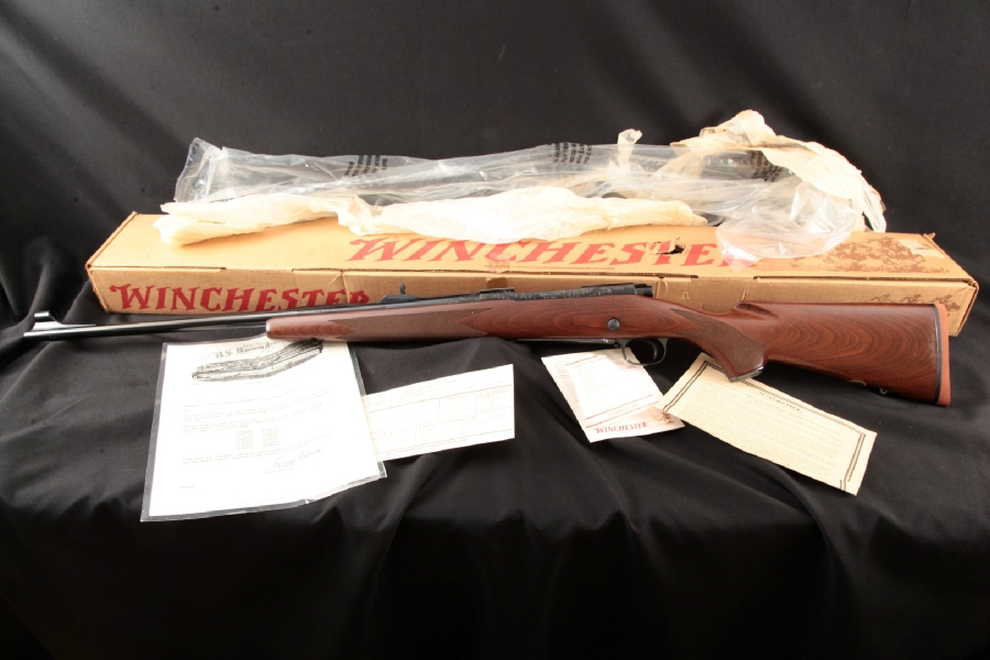 Winchester Model 70 XTR Sporter Magnum, 50th Anniversary 1 of 14 Sample Guns, Engraved Blue 24