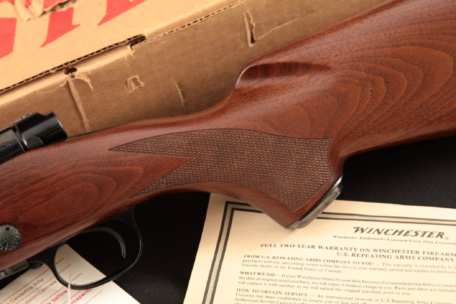 Winchester Model 70 XTR Sporter Magnum, 50th Anniversary 1 of 14 Sample Guns, Engraved Blue 24