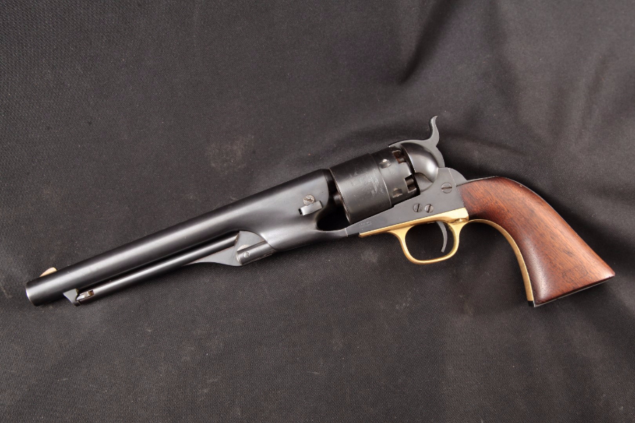 Pictures: Colt 1860 Army Model, Civil War-Era Inspector Marked, Reblued ...