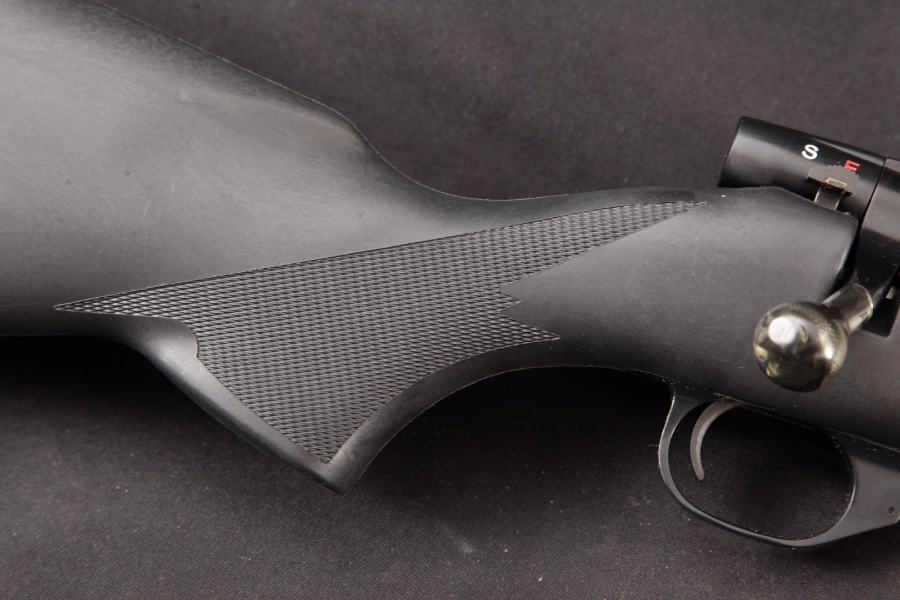 Weatherby Vanguard Synthetic, Japanese ImportMarked, Blue 24” Bolt