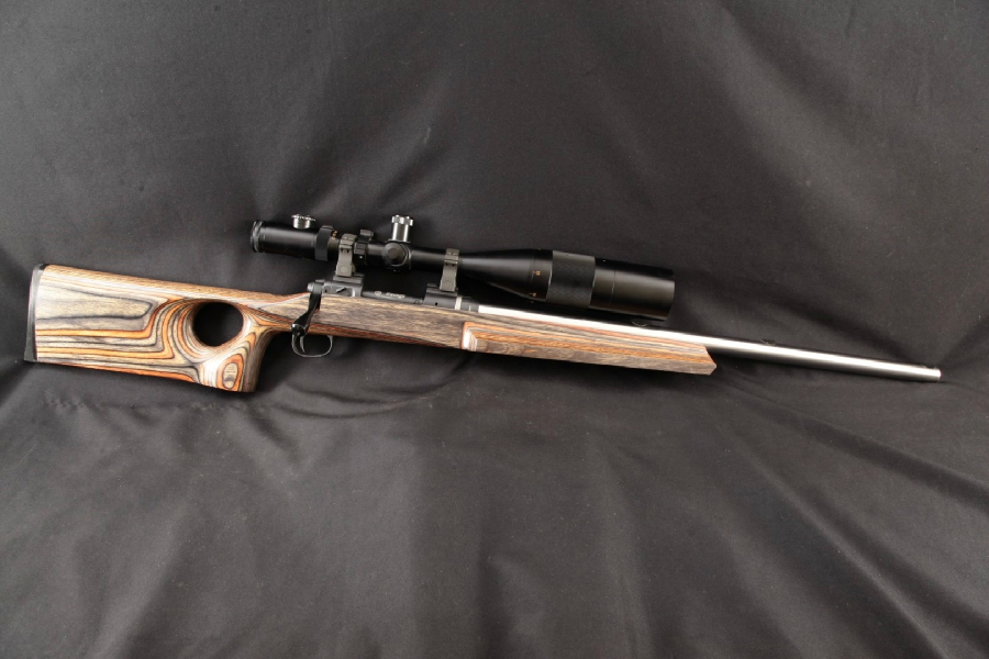 Savage Custom Target Model 12 6mm Norma Mag BR, Blue/Stainless 26