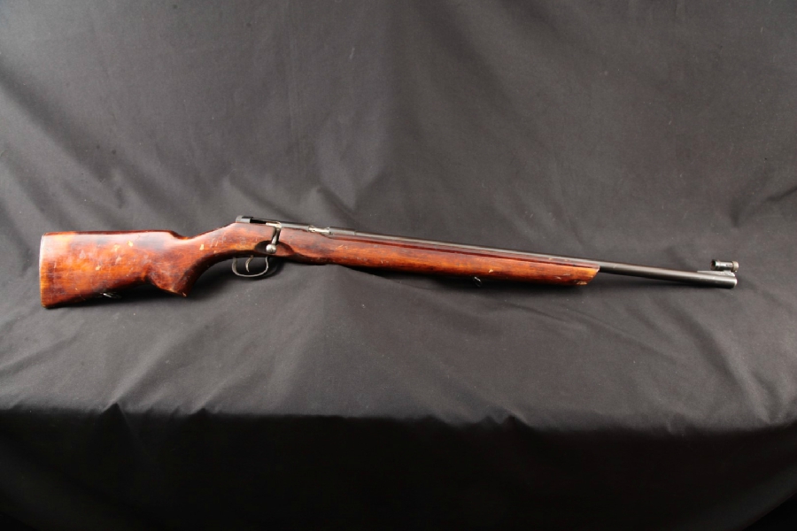 Russian Tula Toz12 (To312) Single Shot Target, Blue 25 ¼” Bolt Action Rifle, Mfd 1950s C&R .22