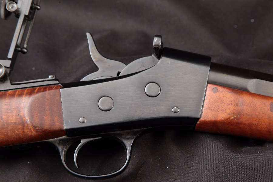 Remington Rolling Block Custom Target, McGowen Hvy Octagon 28” - Single Shot Rifle & Long Range Sight - Picture 4