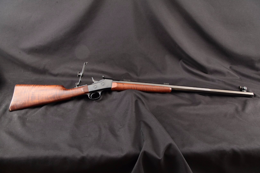 Remington Rolling Block Custom Target, McGowen Hvy Octagon 28” - Single Shot Rifle & Long Range Sight - Picture 7
