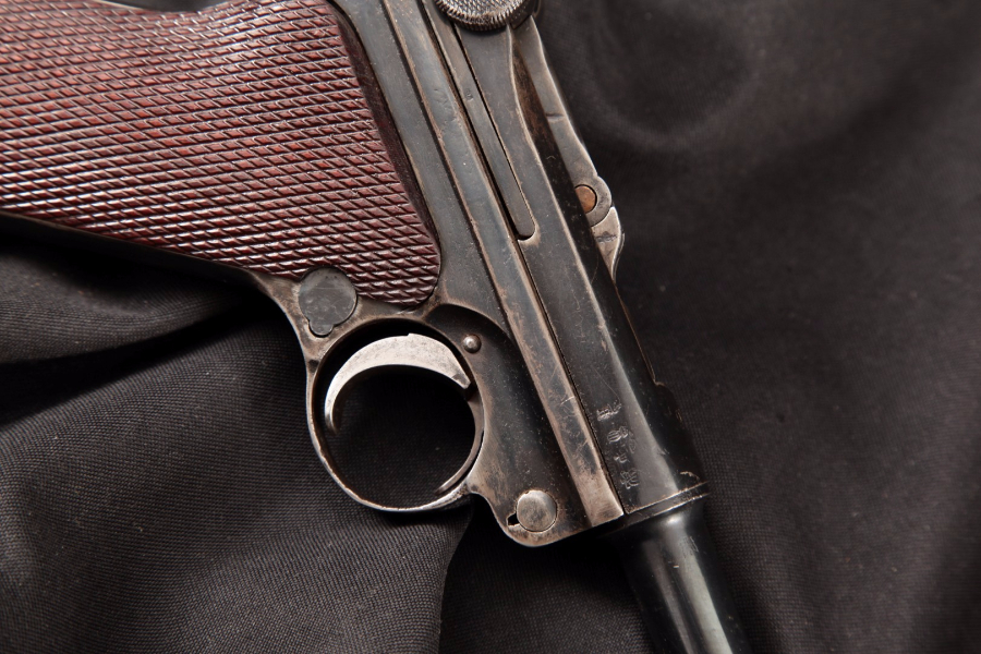 Erfurt Model 1914 Military Luger, Blue 3 7/8” - WWI SA Semi-Automatic Pistol, MFD 1916 C&R - Picture 4