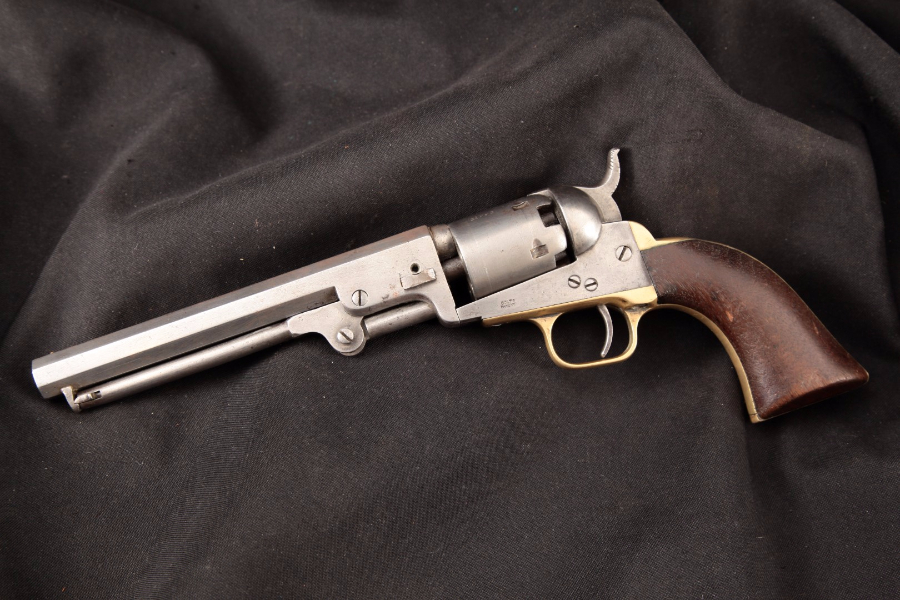 Colt Model 1849 M1849 Pocket, Pre-Civil War, Polished 6” Single Action ...