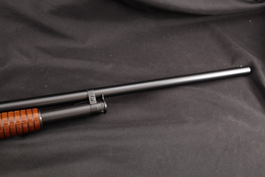Winchester Model 12 1912, Blue 30” - SHARP Pump Action Takedown Shotgun, MFD 1941 C&R - Picture 6