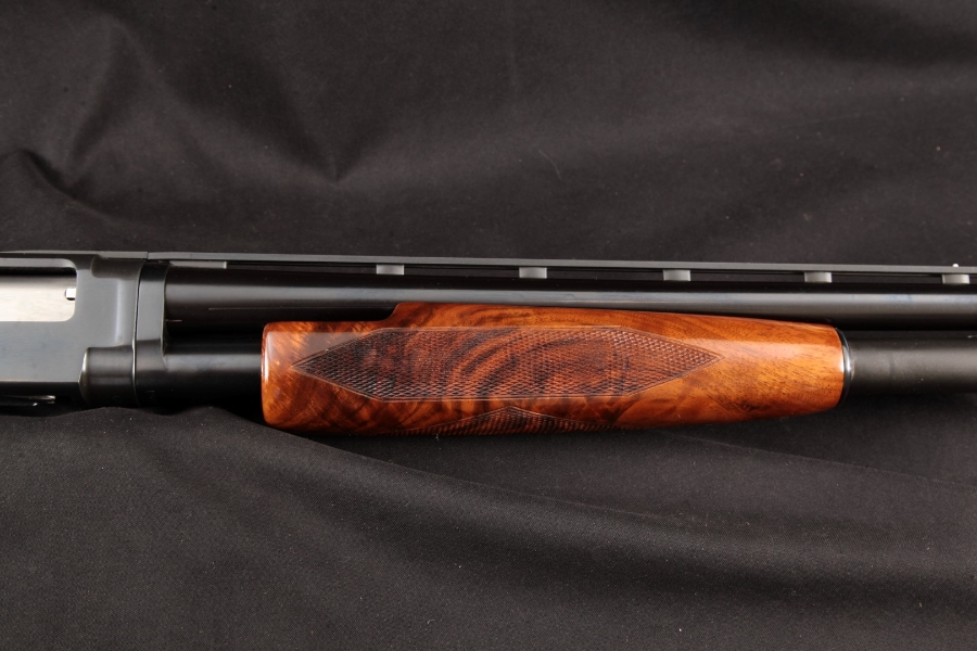 Winchester Model 12 1912, Custom Shotgun, Simmon's Rib, Restored Blue 30