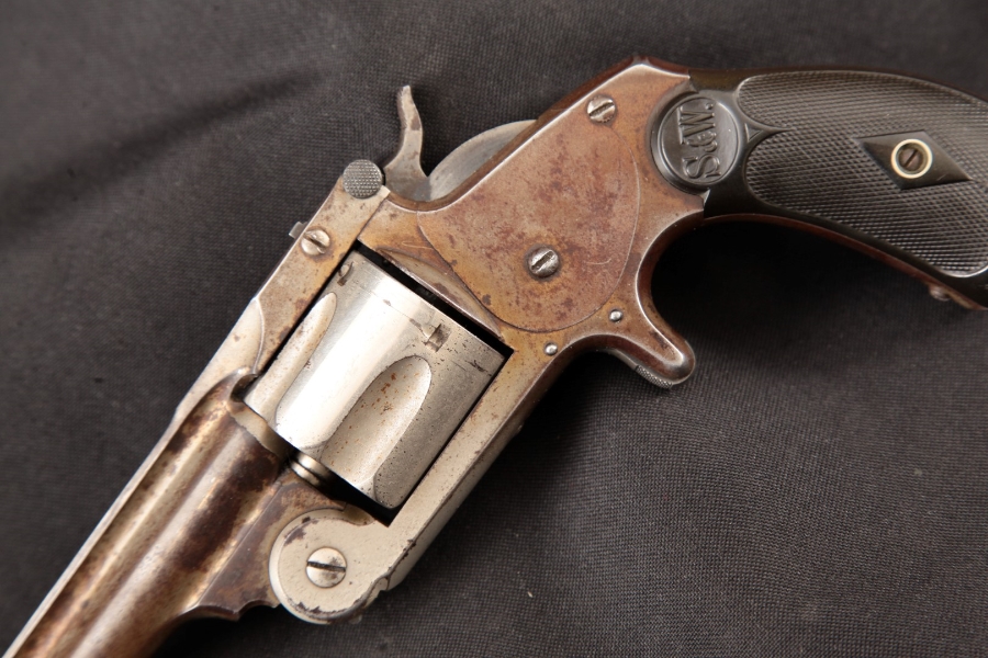 Pictures: Smith & Wesson S&w .38 Single Action 2nd Model Top Break 