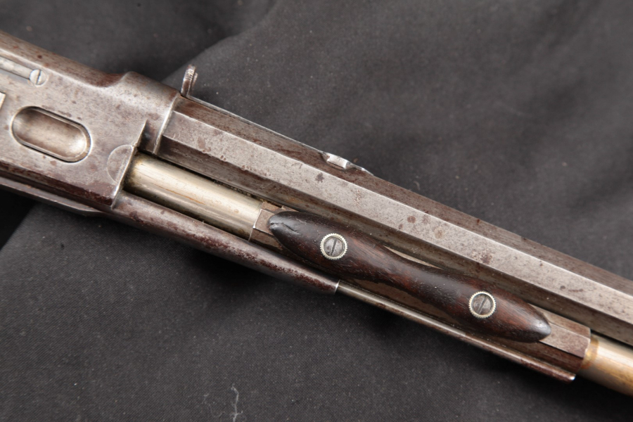 Colt - 1885 Medium Frame Lightning W. D. CROCKER Cut-Down Rifle, Blue/Nickel, Octagon 13 5/16” Pump Action Pistol ANTIQUE - Picture 5