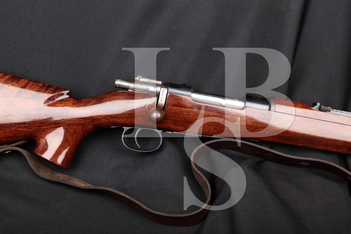 Chilean Model 1895, German Mauser, Custom Mannlicher Stock, Blue 22” - Sporterized