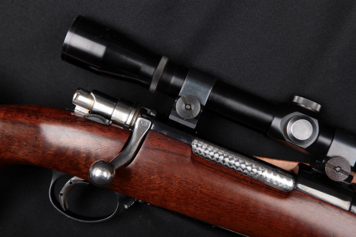 Firearms International - Corp. Musketeer FN Mauser Action Rifle, Blue 24