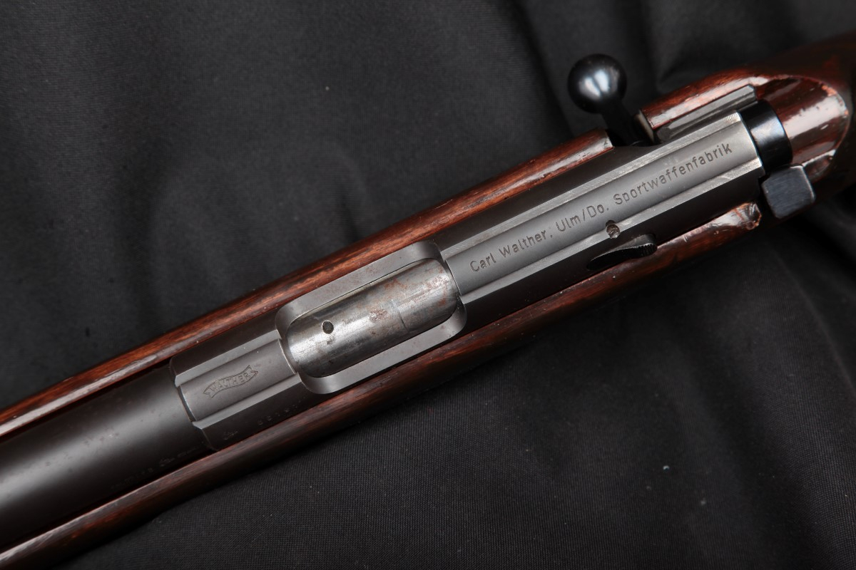 Walther Model Kkm, Blue 28" Single-Shot Bolt-Action Target Rifle, Mfd