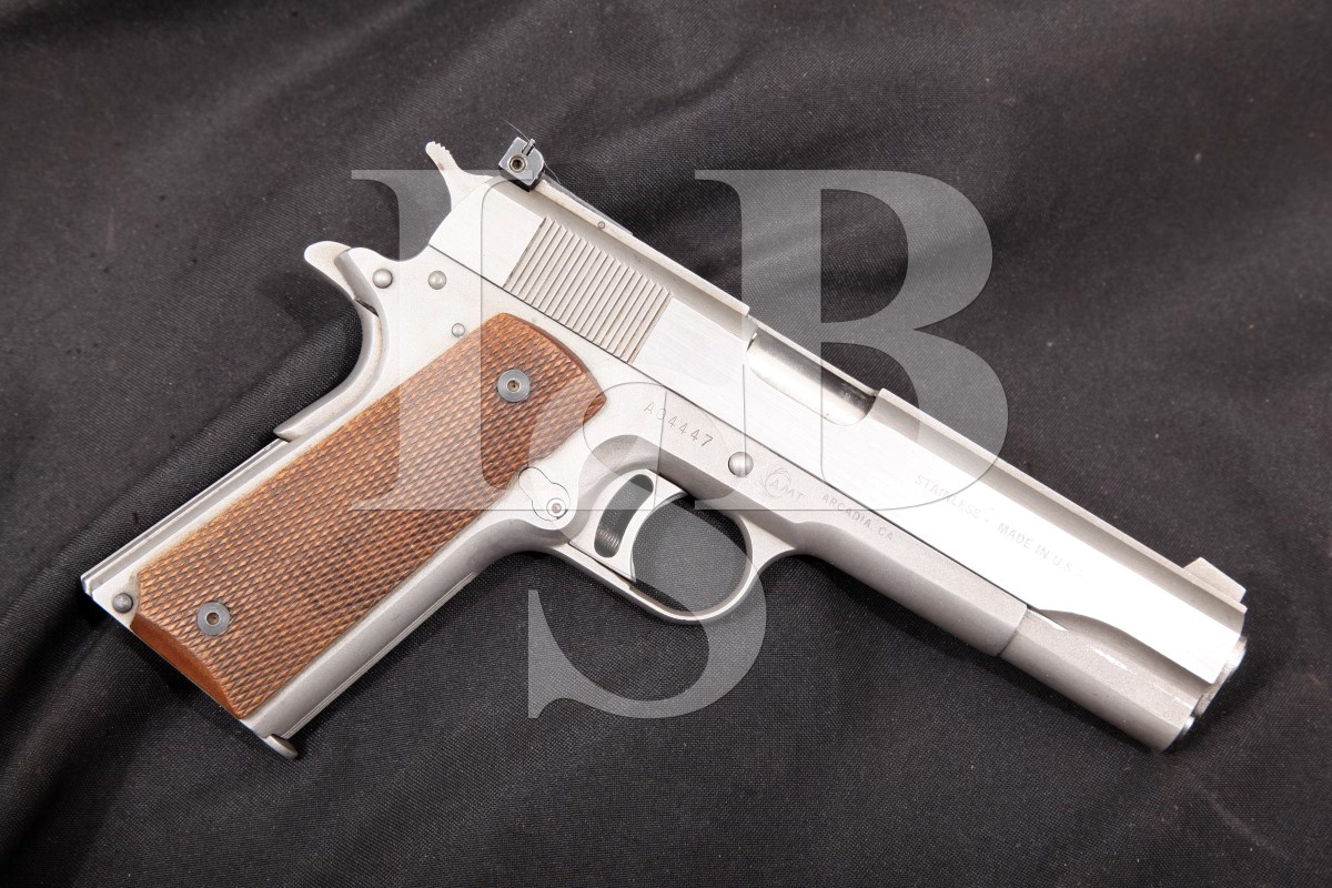 Arcadia Machine and Tool AMT Hardballer, Brushed Stainless Steel