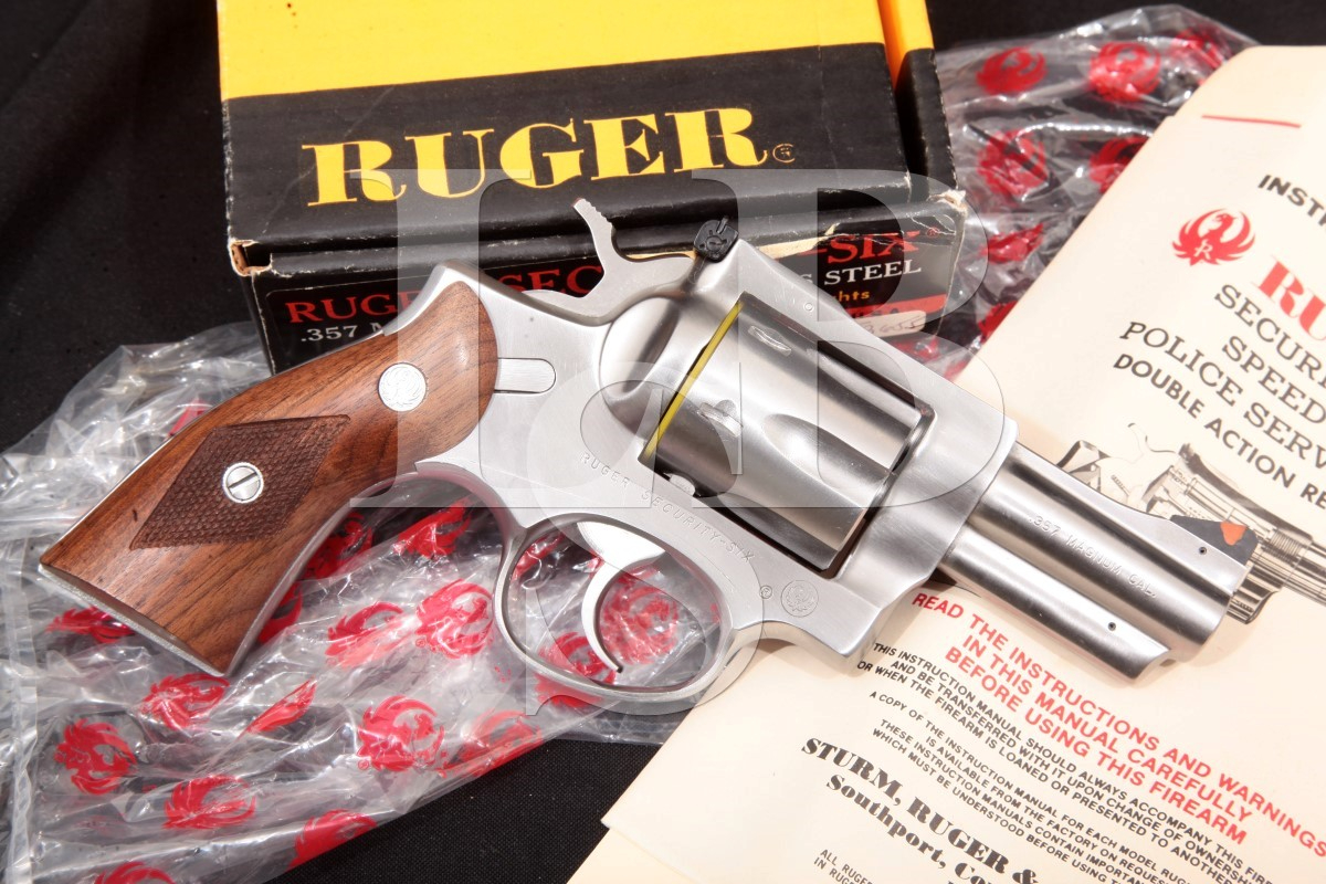 Sturm, Ruger & Co. INC - Model Security-Six, Stainless 2 3