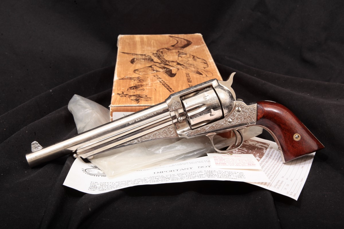 Uberti Emf 1875 Army Outlaw, Nickel 7 1/2