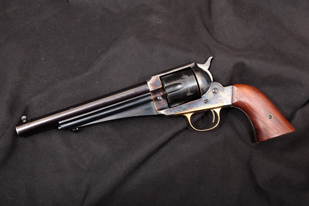 Uberti Model 1875 Army Replica, Blue, Case-Color & Brass 7 1/2