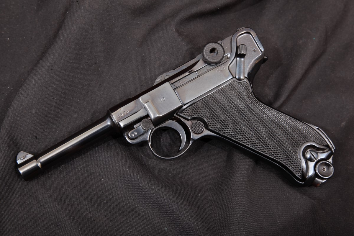 Pictures Mauser Model 1934 Byf P08 Black Widow Luger Waffenamts Restored 4 Sa Semi Automatic 7311