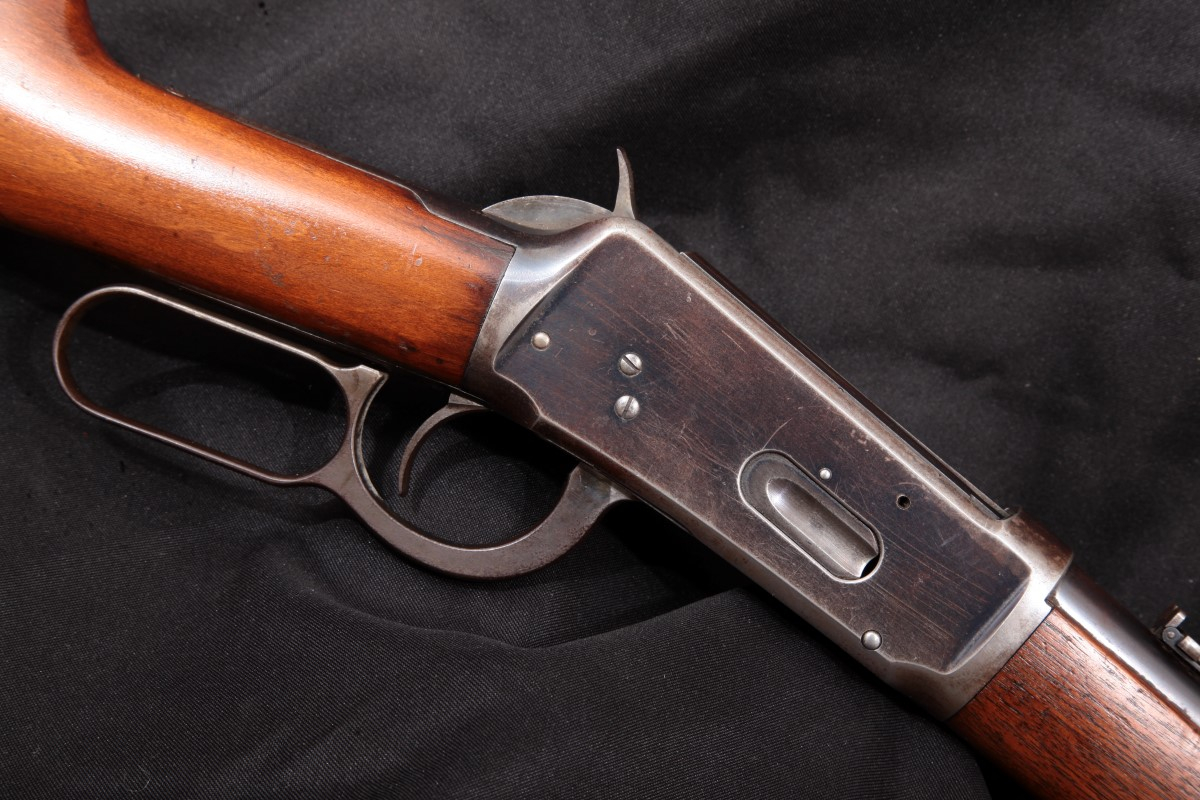 Winchester Repeating Arms Company - Model 1894 Saddle Ring Carbine, Type 2 Variant 1, Blued, 20”   Lever Action Rifle, MFD 1896, Antique - Picture 5