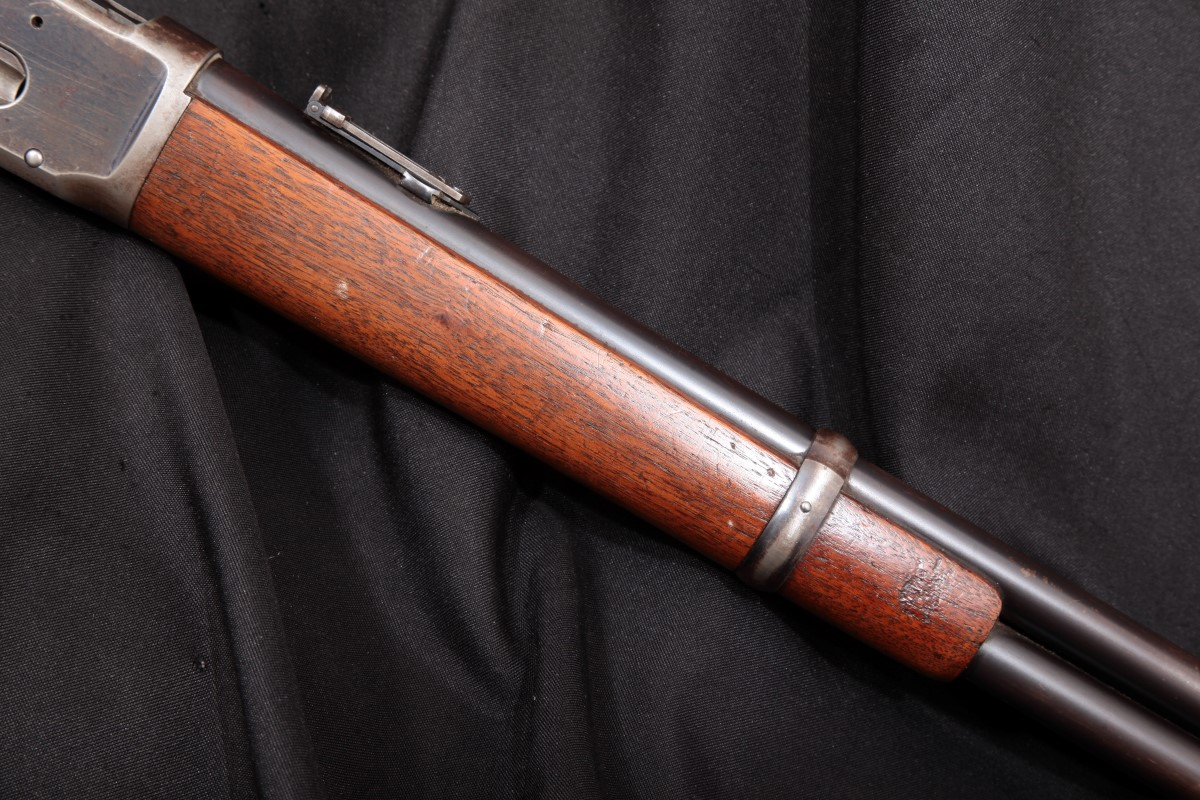 Winchester Repeating Arms Company - Model 1894 Saddle Ring Carbine, Type 2 Variant 1, Blued, 20”   Lever Action Rifle, MFD 1896, Antique - Picture 6